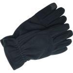 Men's Medium Fleece Touch Gloves - Black