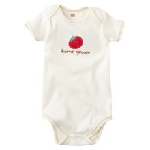Tomato Organic Bodysuit - Ecru NB