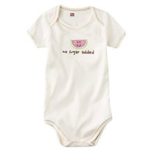Watermelon Organic Bodysuit - Ecru 0-3M