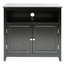 Tv Stand: Simple Connect High Boy TV Stand - Black