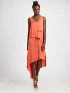 Asymmetrical Tiered Dress