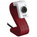 5.0 Megapixel 720p HD Twist Mini Web Cam - Red