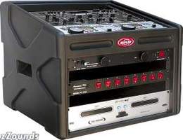 106DJ DJ Station Rack 10-Space Top, 6-Space Bottom