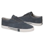 5 Eyelet Wing Tip Shoes (Navy Suede) - Men's Shoes