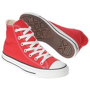 Chuck Taylor All Star Hi Shoes (Red) - Men's Shoes