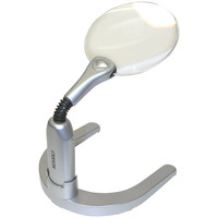 MagniLamp LED 2 x Detachable Rimless Magnifier
