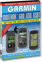 Bennett Training DVD for Garmin Montana 600, 650, 