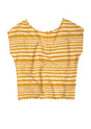 Scoop-Back Stripe Top