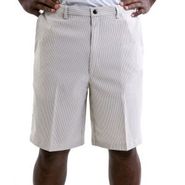 Men Cool 18 Flat Front Seersucker Short hs00003