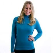 Women Warm Hand Long Sleeve Turtleneck 0793090