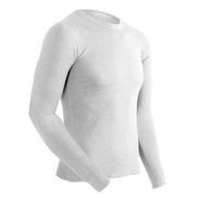 Men Basic 2-Layer Long Sleeve Crew - Big Sizes 90c