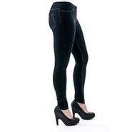 Women Solid Skinny Jeanz Leggings 11880-black