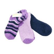 Simple Stripes Slipper Socks - 3 Pack ssl-2433