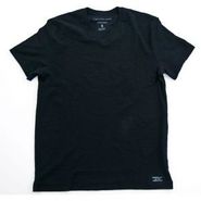 Men Short Sleeve Slub V-Neck Tee mg49r60v