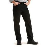 Men Regular Fit Double Black Jeans 200-8908