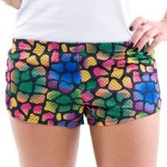 Juniors Print Teeny Tiny Shorts 461vpr