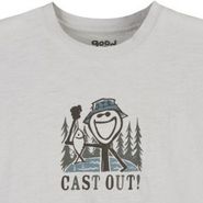 Men Cast Out Short Sleeve Organic Tee 17599