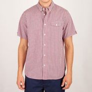 Chester Short Sleeve Check Shirt pf0721s12-red