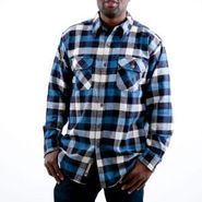 Men Woodsman Brawny Flannel Shirt 49320