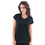 Women 100% Cotton V-Neck T-Shirts 7842c
