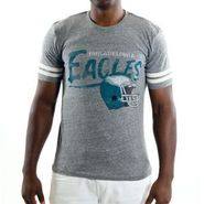 Men Eagles Short Sleeve Throwback Tee n1877-7737