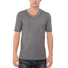Men N Urel Short Sleeve V-Neck Tee bm12811-umber
