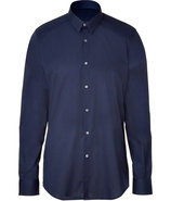 Navy Slim Fit City Shirt