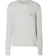 Stone Long Sleeve T-Shirt with Pocket