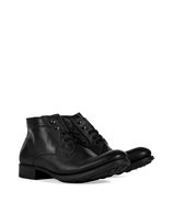 Black Lace-Up Shire R Barrage Boots
