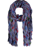Blue Steel/Multi Scarf