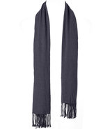 Graphite Jersey Scarf