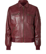 Oxblood Lambskin Jacket