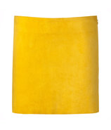 Yellow Suede Mini-Skirt