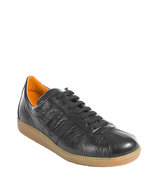 Black Nappa Sneakers