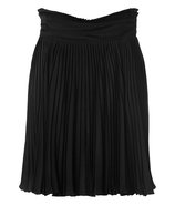 Black Pleated Skirt