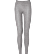 Grey Heather Stretch Jersey Leggings