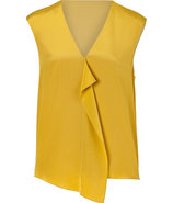 Mustard Silk Top