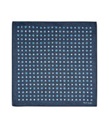 Blue Spot Cotton Hankie