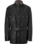 Black Waxed Cotton 4-Pocket Roadmaster Jacket