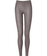 Coffee Heather Stretch Jersey Leggings