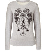 Heather Cozy Floral Jewels Pullover