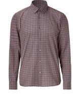 Sepia Multi Color Plaid Shirt