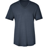 Titanio Short Sleeve V-Neck Cotton T-Shirt