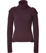 Burgundy Turtleneck Camberley Pullover