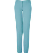 China Blue Wool Pants