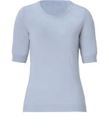 Kristall Periwinkle Cashmere Pat Pullover