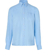 Sky Blue Linen Shirt
