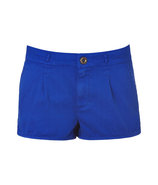 Lazuli Cotton Twill Shorts