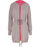 Pink/Lavender Cashmere Park Cardigan Coat