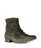 Lava Wrinkled Suede Boots